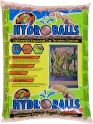 Zoo Med HydroBalls Lightweight Expanded Clay Terrarium Substrate, 2.5-lb