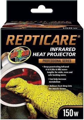 Show full view: Zoo Med Infrared Heat Projector Reptile Heater, 150-watts slide 2 of 3