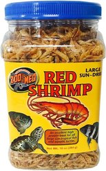 Zoo Med Large Sun-Dried Red Shrimp Turtle Treats, 10-oz jar slide 2 of 7