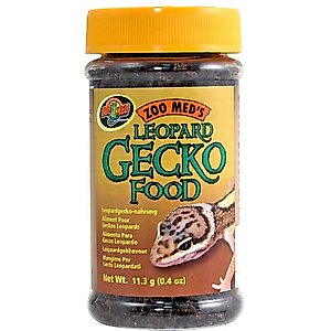 Zoo Med Leopard Gecko Food, 0.4-oz bottle
