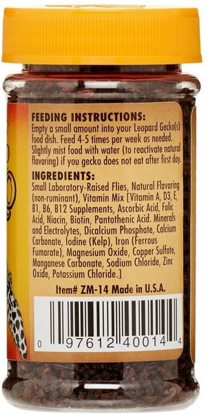 Show full view: Zoo Med Leopard Gecko Food, 0.4-oz bottle slide 4 of 5