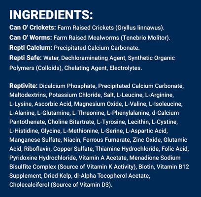 Show full view: Zoo Med Leopard Gecko Food Sampler Value Pack slide 3 of 3