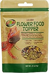 Zoo Med Lizard Flower Food Topper, 6-g bag