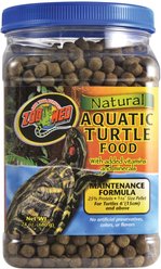 Zoo Med Natural Aquatic Maintenance Formula Turtle Food, 24-oz jar