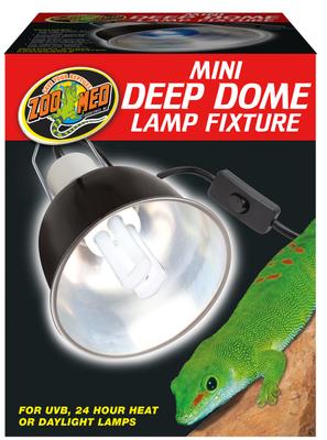 Show full view: Zoo Med Mini Deep Dome Lamp Fixture slide 1 of 10