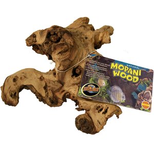 Zoo Med Aquarium Mopani Reptile Wood, Natural, Medium