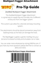 Zoo Med Multiport Fogger Attachment slide 2 of 3
