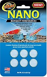 Zoo Med Nano Banquet Food Blocks, 6 count