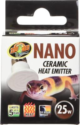 Show full view: Zoo Med Nano Ceramic Heat Emitter Reptile Heater, Silver, 25W slide 4 of 5