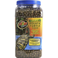Zoo Med Natural Aquatic Maintenance Formula Turtle Food, 45-oz jar