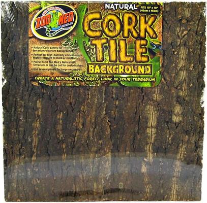 Show full view: Zoo Med Natural Cork Tile Aquarium Background, 18 x 18-in slide 2 of 4