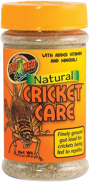 Show full view: Zoo Med Natural Cricket Care Reptile Food, 1.75-oz pouch slide 1 of 3