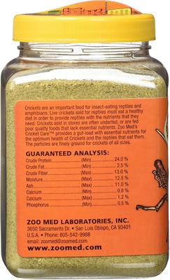 Show full view: Zoo Med Natural Cricket Care Reptile Food, 10-oz pouch slide 4 of 5