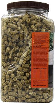 Show full view: Zoo Med Natural Grassland Tortoise Food, 60-oz jar slide 2 of 7