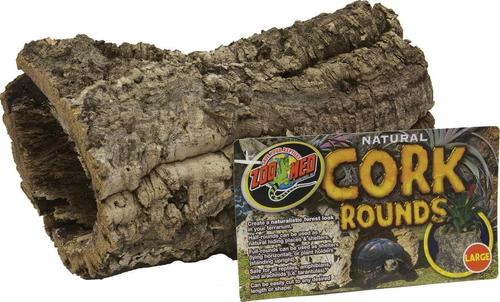 Show full view: Zoo Med Natural Cork Bark Round Reptile Wood, Large slide 2 of 4