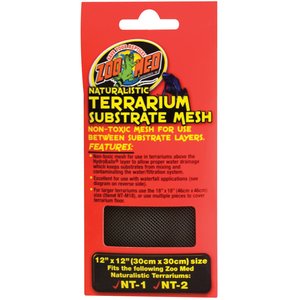 Zoo Med Naturalistic Terrarium Substrate Mesh, 12-in x 12-in