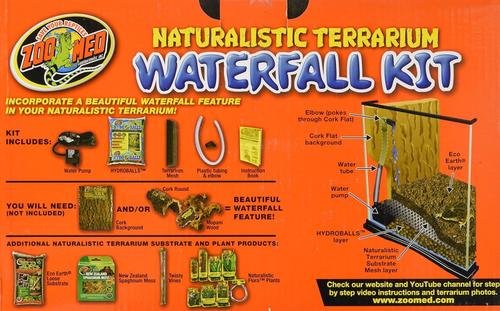 Show full view: Zoo Med Naturalistic Terrarium Waterfall Kit slide 2 of 6
