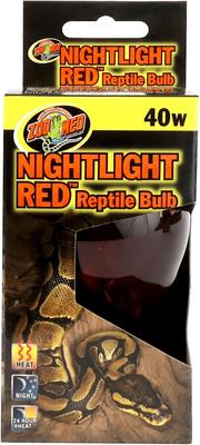 Show full view: Zoo Med Nightlight Red Reptile Terrarium Bulb, 40-watt slide 8 of 9