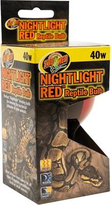 Show full view: Zoo Med Nightlight Red Reptile Terrarium Bulb, 40-watt slide 7 of 9