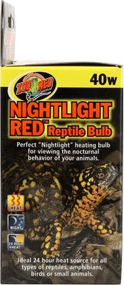 Show full view: Zoo Med Nightlight Red Reptile Terrarium Bulb, 40-watt slide 4 of 9