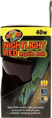 Show full view: Zoo Med Nightlight Red Reptile Terrarium Bulb, 40-watt slide 3 of 9