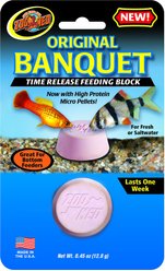 Zoo Med Original Banquet Time Release Fish Feeding Block