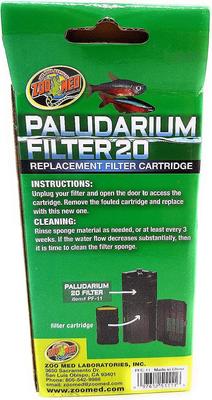 Show full view: Zoo Med Paludarium Filter Replacement Cartridge, 20-gal slide 2 of 6
