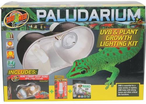 Show full view: Zoo Med Paludarium UVB & Plant Growth Lighting Kit slide 4 of 4