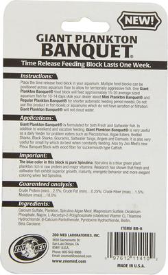 Show full view: Zoo Med Plankton Banquet Block Food, Giant slide 2 of 4