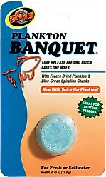 Zoo Med Plankton Banquet Block Food, Regular