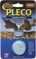 Zoo Med Pleco Banquet Block Fish Food, .45-oz