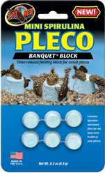 Zoo Med Pleco Banquet Block Fish Ornament
