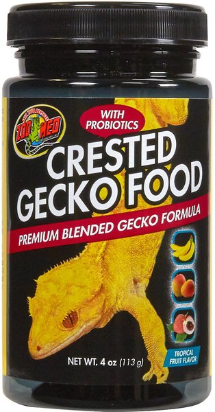 Show full view: Zoo Med Tropical Fruit Flavor Crested Gecko Food, 4-oz jar slide 1 of 6