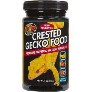 Zoo Med Tropical Fruit Flavor Crested Gecko Food, 4-oz jar