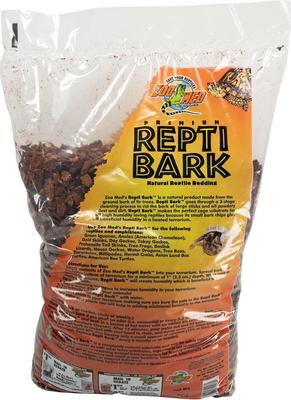Show full view: Zoo Med Premium Repti Bark Natural Fir Reptile Bedding, 8-qt bag slide 6 of 10