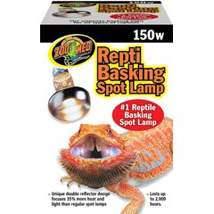 Zoo Med Repti Basking Reptile Spot Lamp, 150-watt