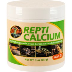Zoo Med Repti Calcium with D3 Reptile Supplement, 3-oz jar