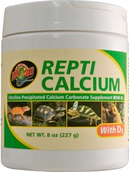 Zoo Med Repti Calcium with D3 Reptile Supplement, 8-oz jar