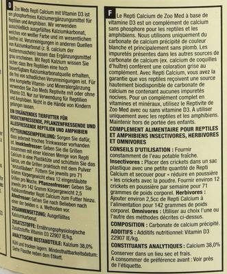 Show full view: Zoo Med Repti Calcium with D3 Reptile Supplement, 8-oz jar slide 5 of 8