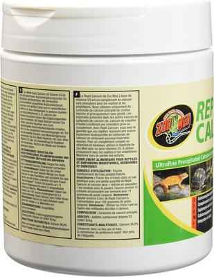 Show full view: Zoo Med Repti Calcium with D3 Reptile Supplement, 8-oz jar slide 3 of 8