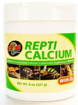 Show full view: Zoo Med Repti Calcium with D3 Reptile Supplement, 8-oz jar slide 2 of 8