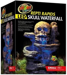 Zoo Med Repti Rapids LED Waterfall Skull Style Reptile Ornament, Small slide 2 of 2