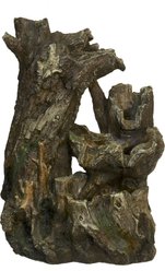 Zoo Med Repti Rapids LED Waterfall Wood Style Reptile Ornament slide 2 of 5