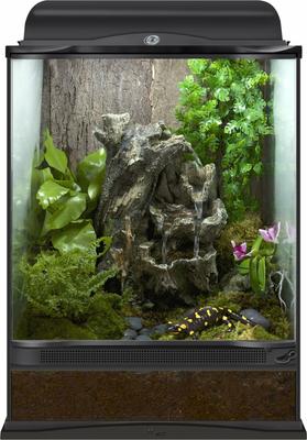 Show full view: Zoo Med Repti Rapids LED Waterfall Wood Style Reptile Ornament slide 5 of 6