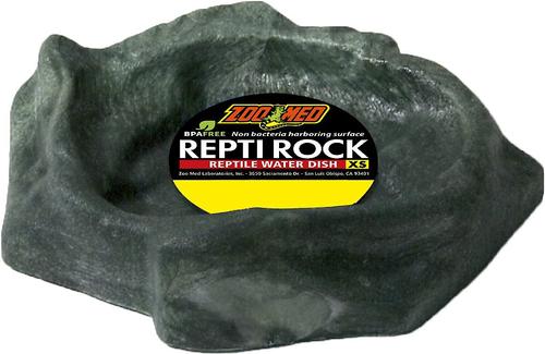 Show full view: Zoo Med Repti Rock Reptile Water Dish, Color Varies, X-Small slide 1 of 5