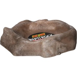 Zoo Med Repti Rock Reptile Water Dish, Color Varies, X-Small