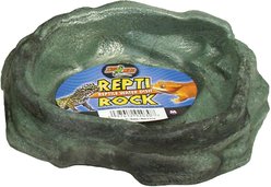 Zoo Med Repti Rock Reptile Water Dish, Color Varies, Medium