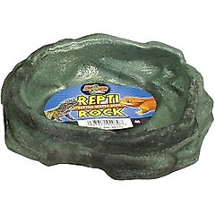 Zoo Med Repti Rock Reptile Water Dish, Color Varies, Medium