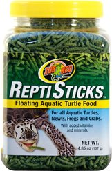 Zoo Med Repti Sticks Floating Aquatic Turtle Food, 4.85-oz jar