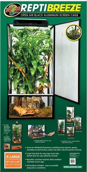 REPTIBREEZE NT-14 ダブルドア 91x91x46cm ReptiBreeze® Double Door | Zoo Med Laboratories, Inc.